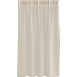 vidaXL Voile Gardin 2 pcs Sandfarvet 140 x 140 cm Polyester
