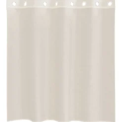 vidaXL voile-gardiner med øskner 2 stk. 140x140 cm cremefarvet