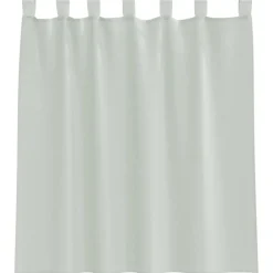 vidaXL voile-gardiner med løkker 2 stk. 140x140 cm lysegrå