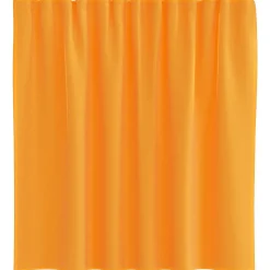 vidaXL voile-gardiner med stanglommer 2 stk. orange