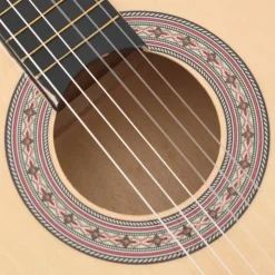 vidaXL western akustisk guitarsæt 12 dele med 6 strenge 38
