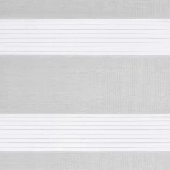 vidaXL zebragardin lysegrå 40x100 cm stofbredde 35,9 cm polyester