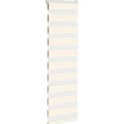 vidaXL zebragardin marmorbeige 40x100 cm stofbredde 35,9 cm polyester