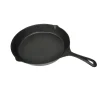 XL BBQ grill stegepande i støbejern 30 cm rund
