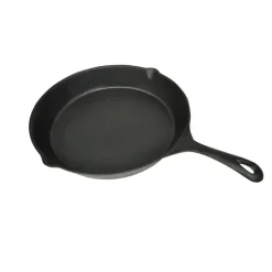 XL BBQ grill stegepande i støbejern 30 cm rund